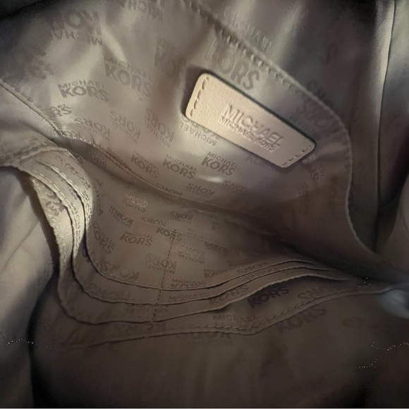 Michael Kors Blush Gold Studded Wristlet, Like New - Picture 7 of 7